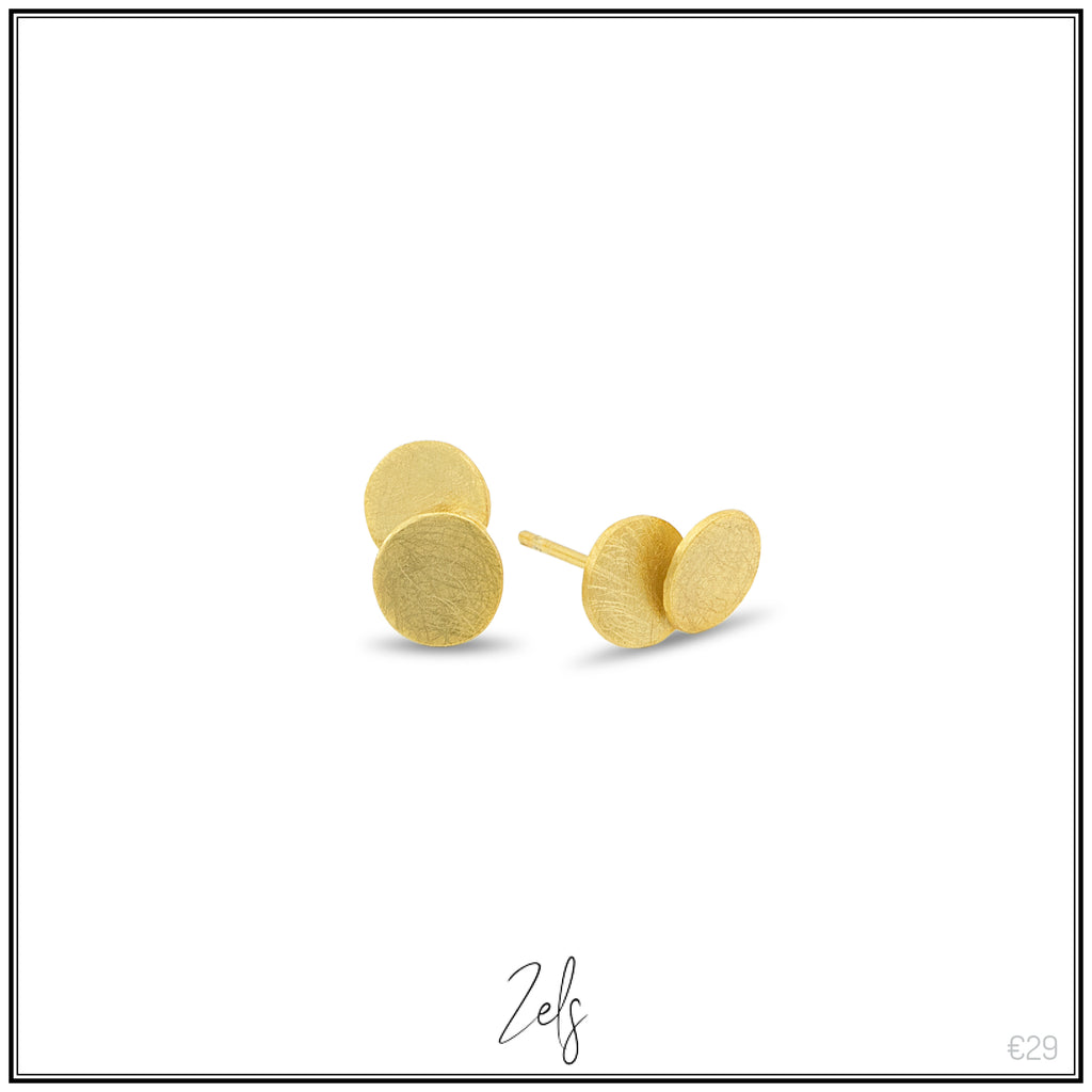 Boucle d'oreilles plaqué or