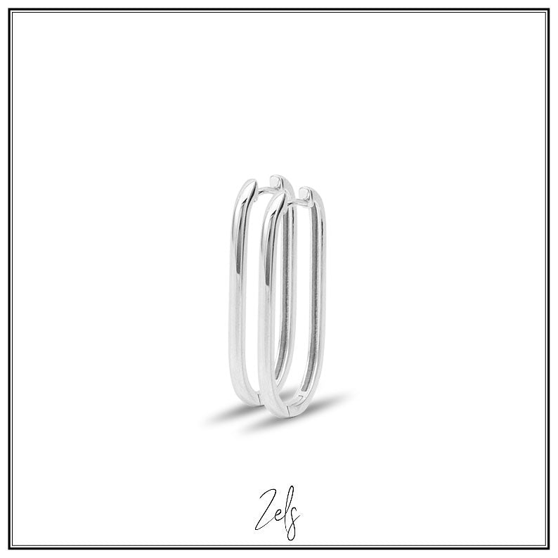 Boucle d'oreilles argent