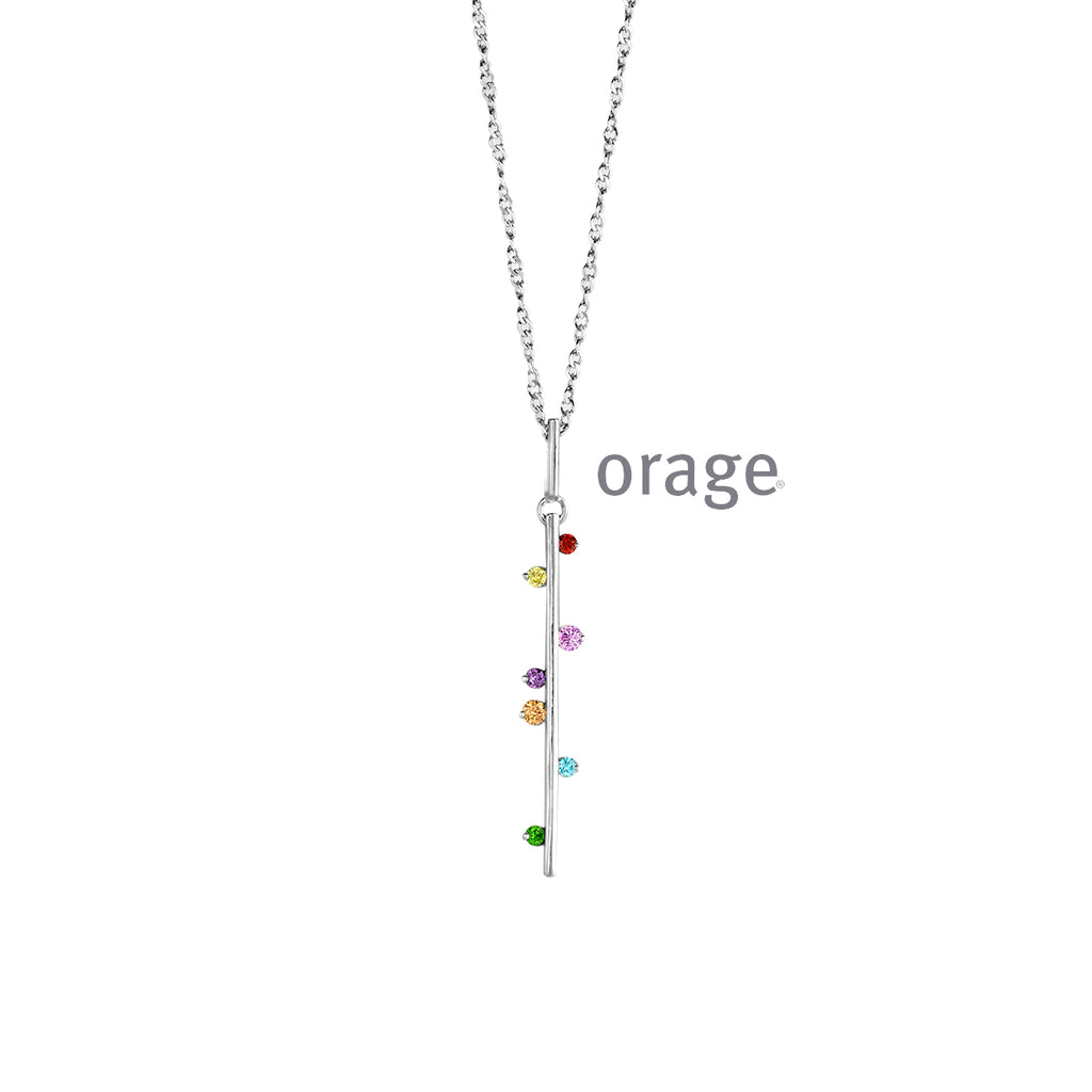 Collier argent K4717