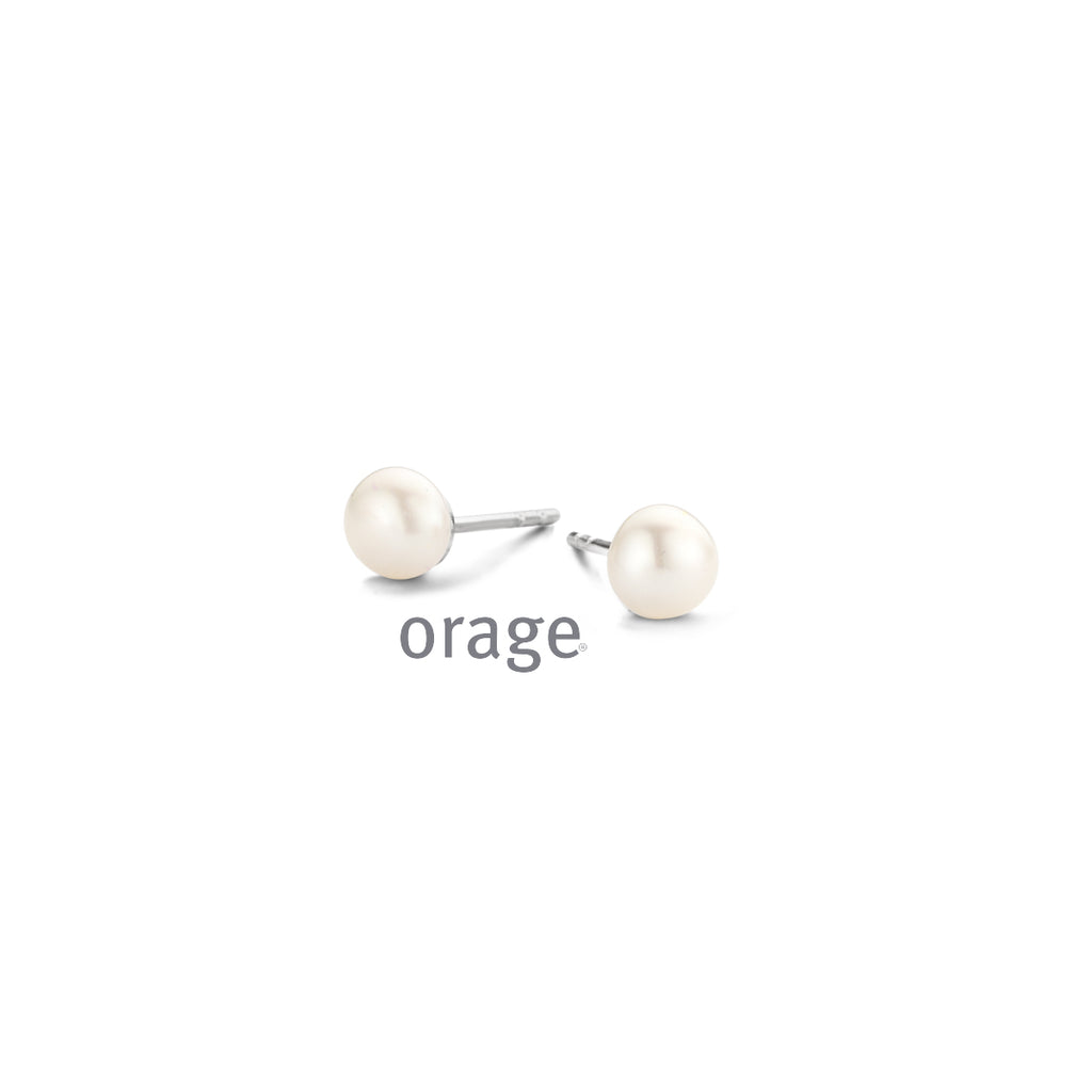 Boucle d'oreilles Perles Argent O1313