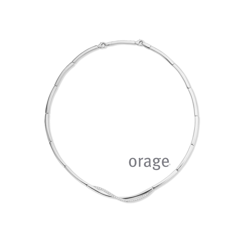 Collier argent K1288