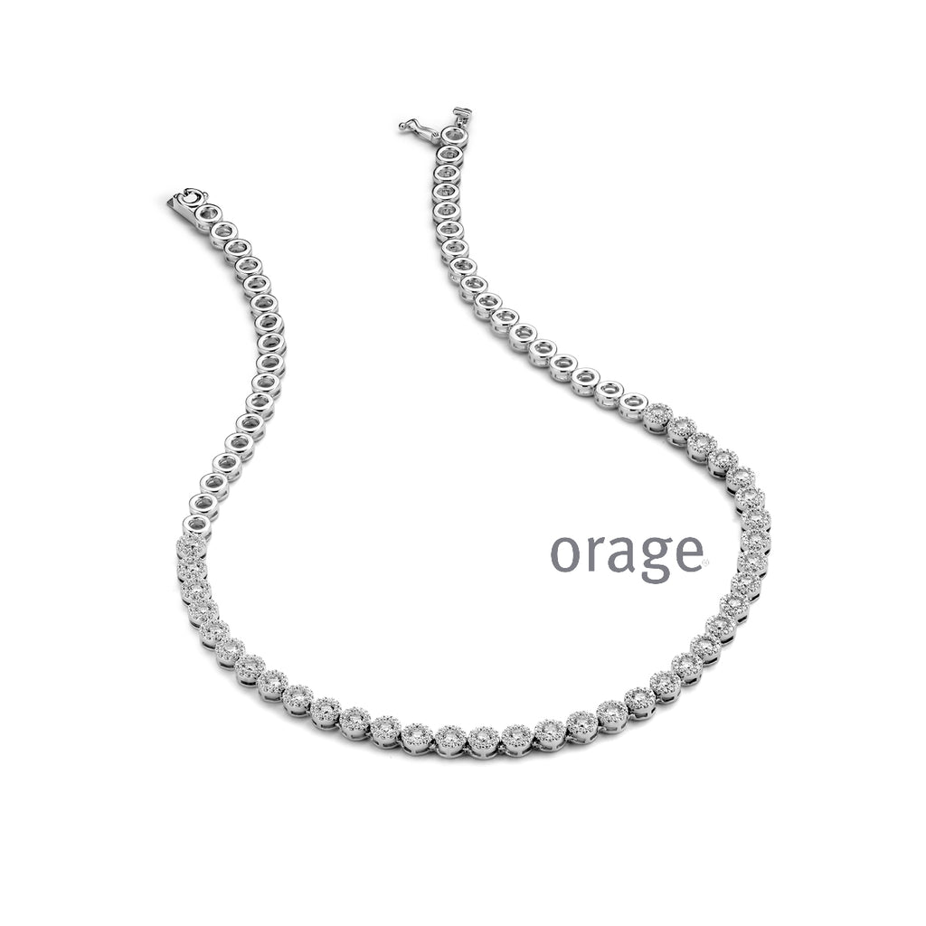 Collier argent K8025
