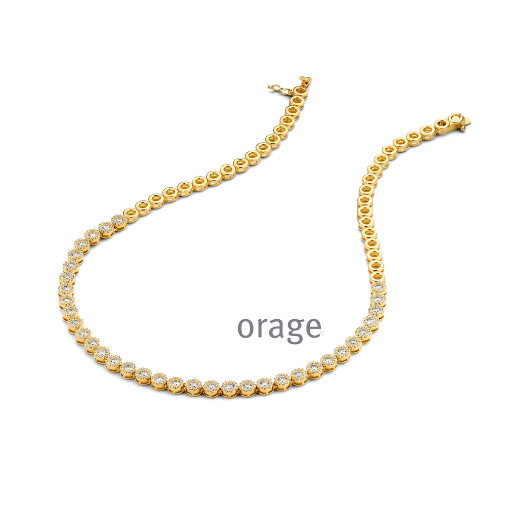 Collier plaqué or K8027