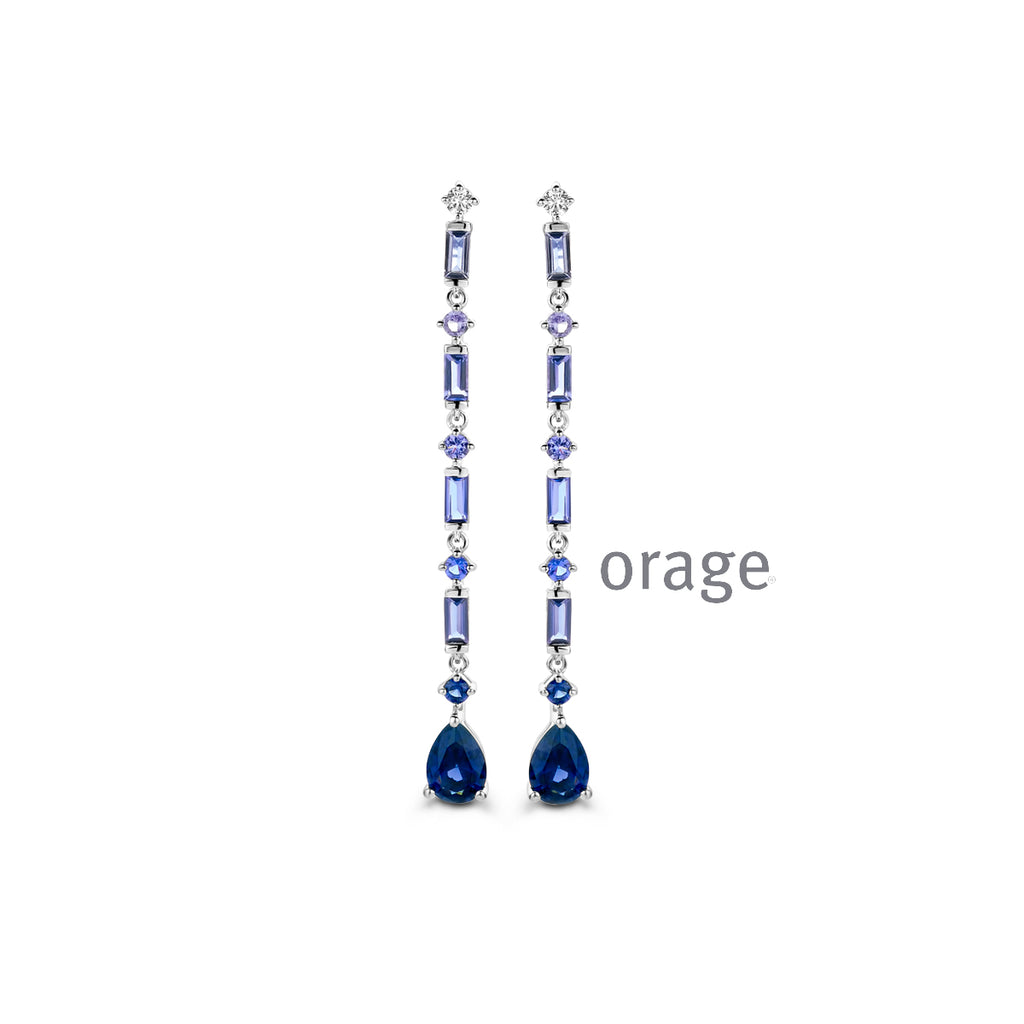 Boucle d'oreilles argent O3222