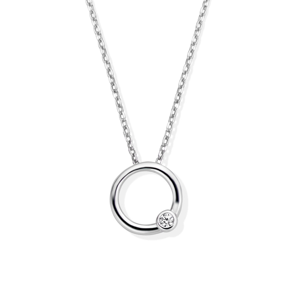 Collier argent B0F02