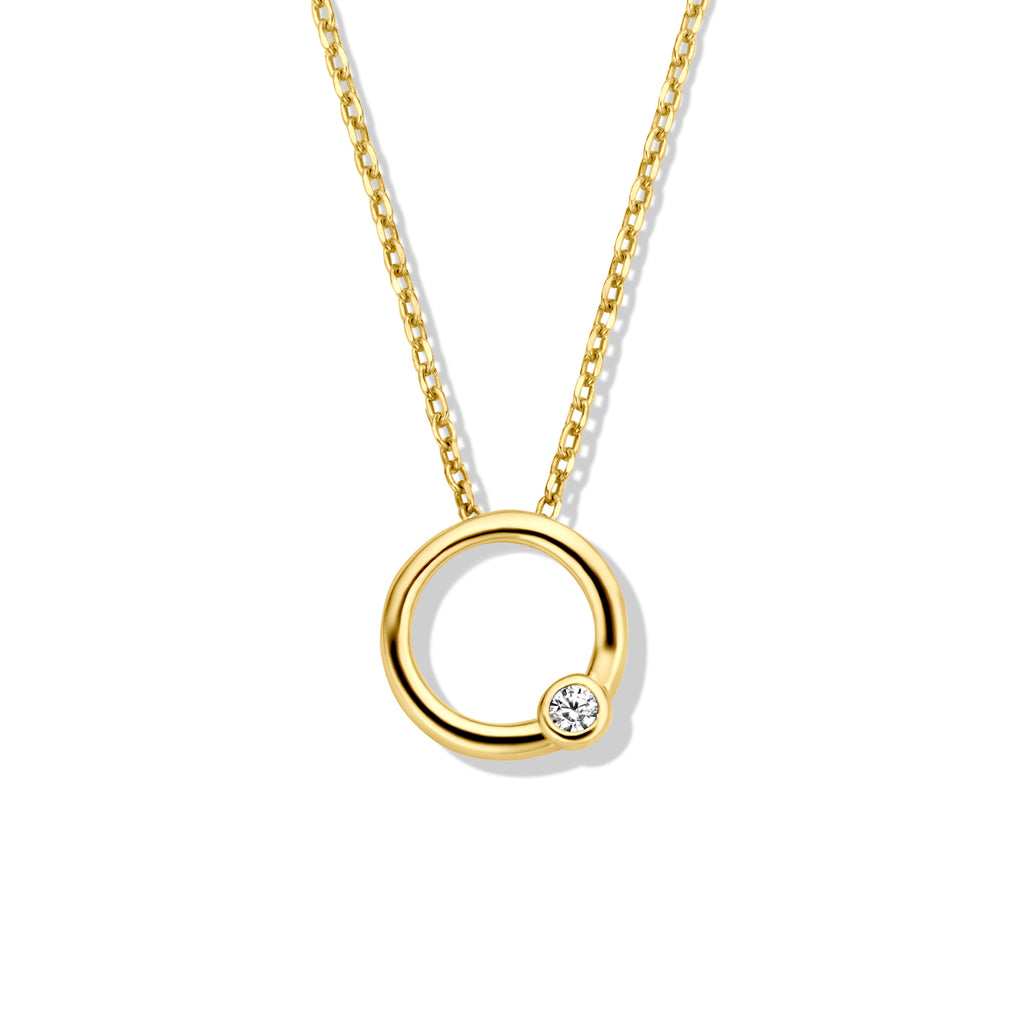 Collier plaqué or B0F05