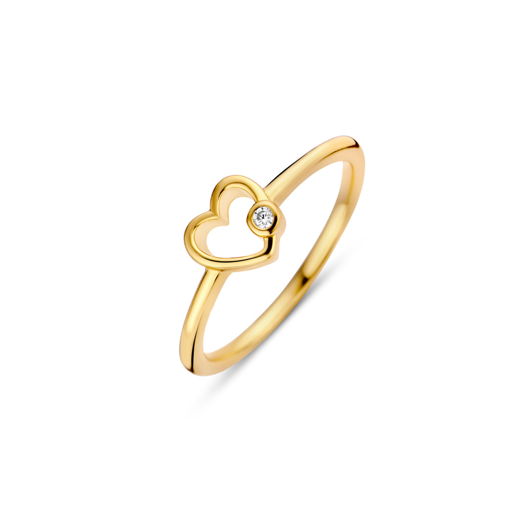 Bague plaqué or B0F10