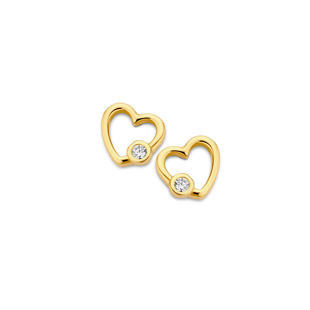 Boucle d'oreilles plaqué or B0F12