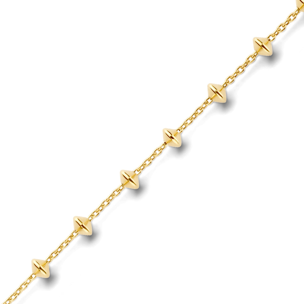 Bracelet plaqué or B0L08