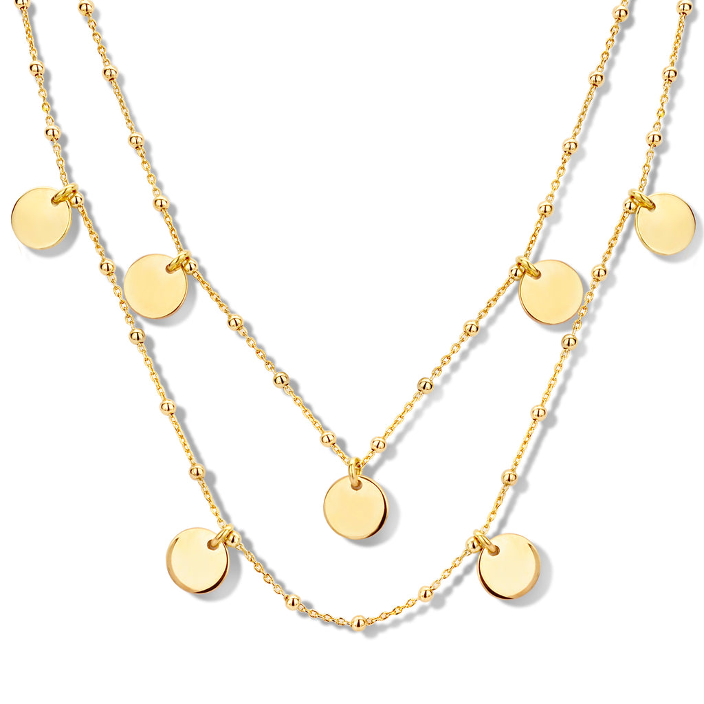 Collier plaqué or B0L11