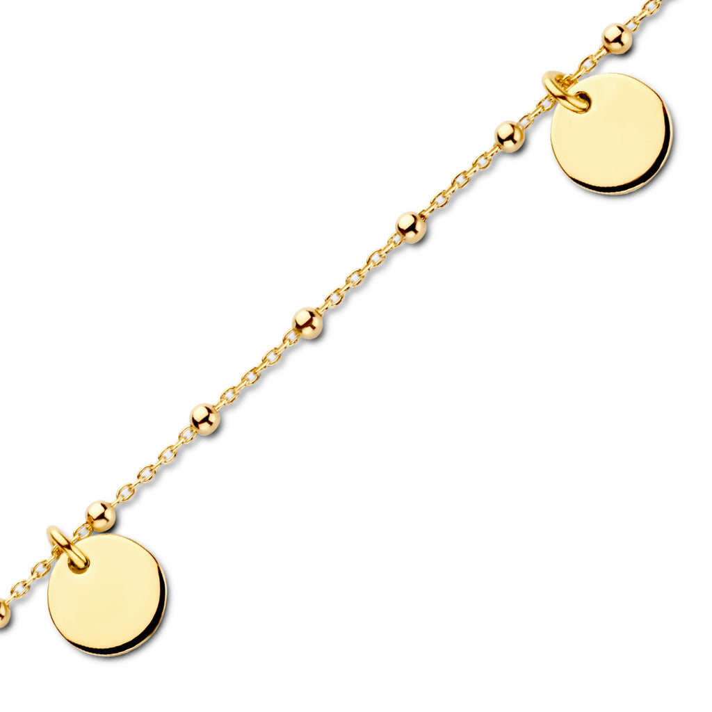 Bracelet plaqué or B0L12