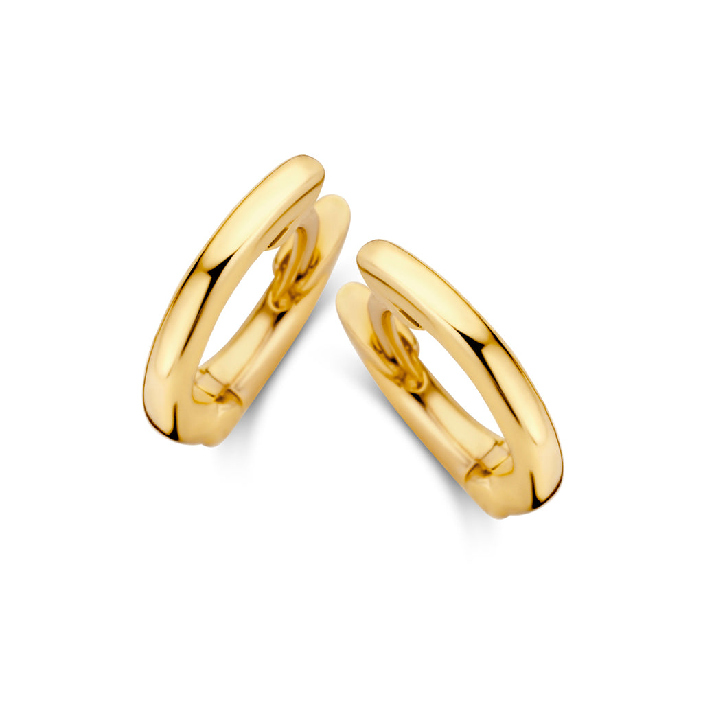 Boucle d'oreilles plaqué or B0M16