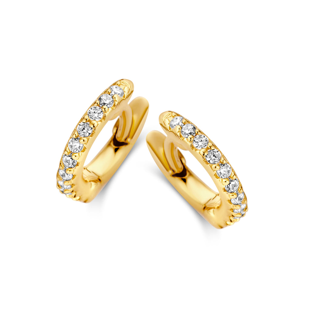 Boucle d'oreilles plaqué or B0M18