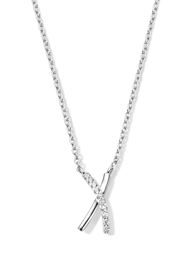 Collier argent B0P02