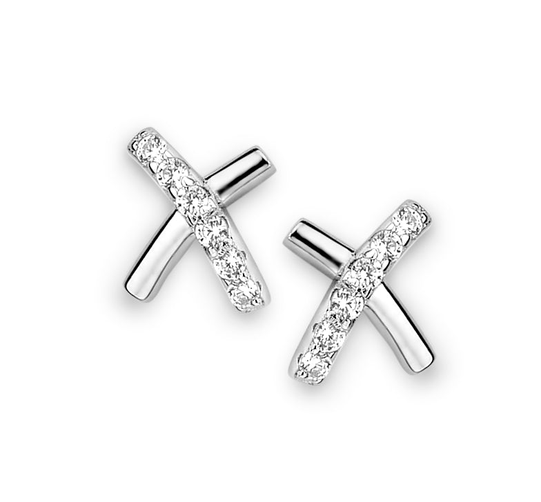 Boucle d'oreilles argent B0P03