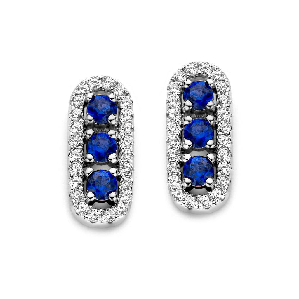 Boucle d'oreilles argent B0R03