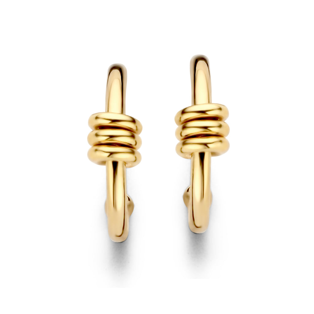 Boucle d'oreilles plaqué or B0U03
