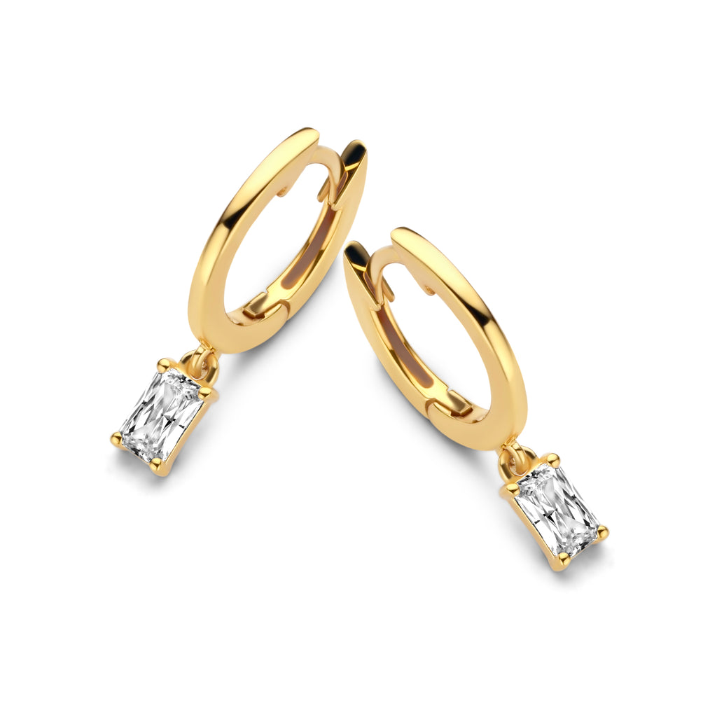 Boucle d'oreilles plaqué or B0V06