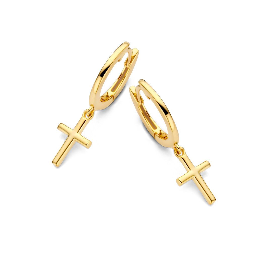 Boucle d'oreilles plaqué or B0V16