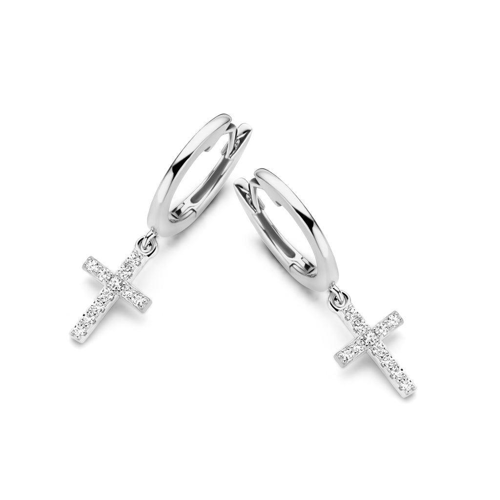 Boucle d'oreilles argent B0V17