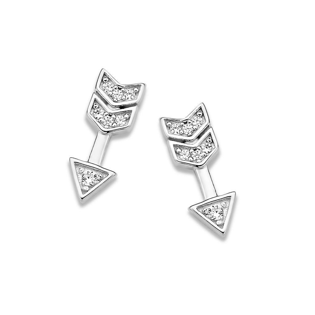 Boucle d'oreilles argent B0W11