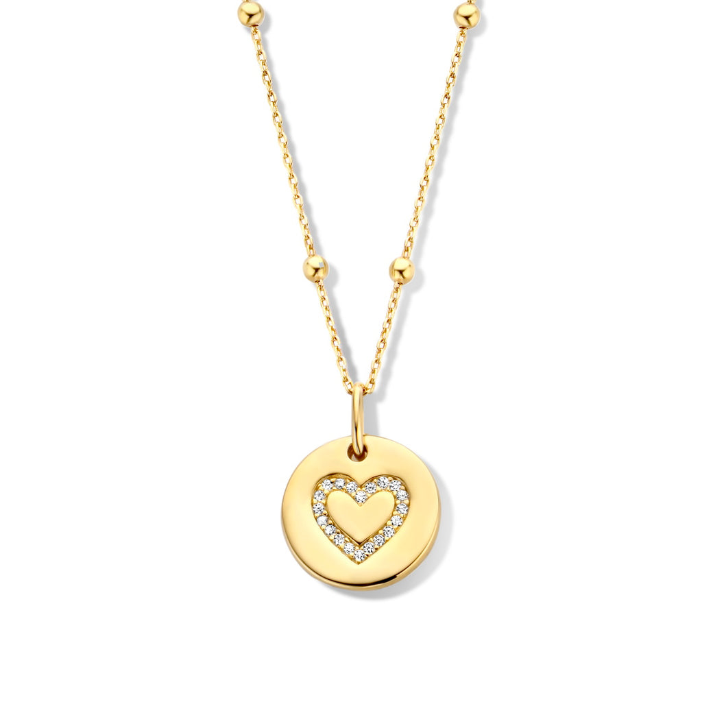 Collier plaqué or B1A02