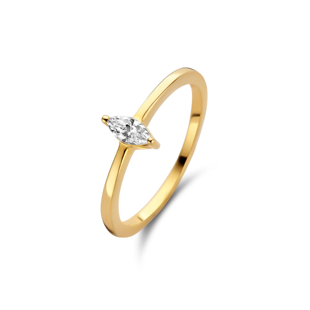 Bague plaqué or B1B06
