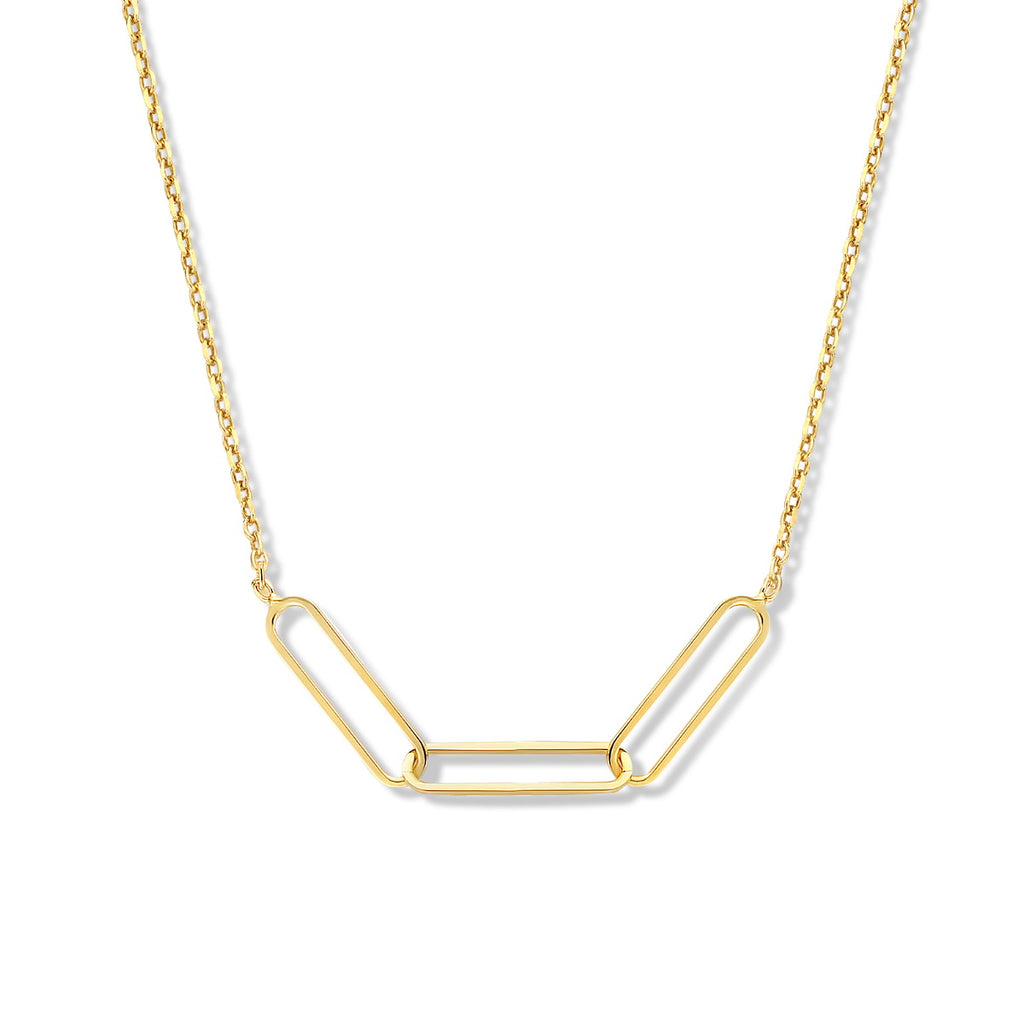 Collier plaqué or Naiomy B1C10