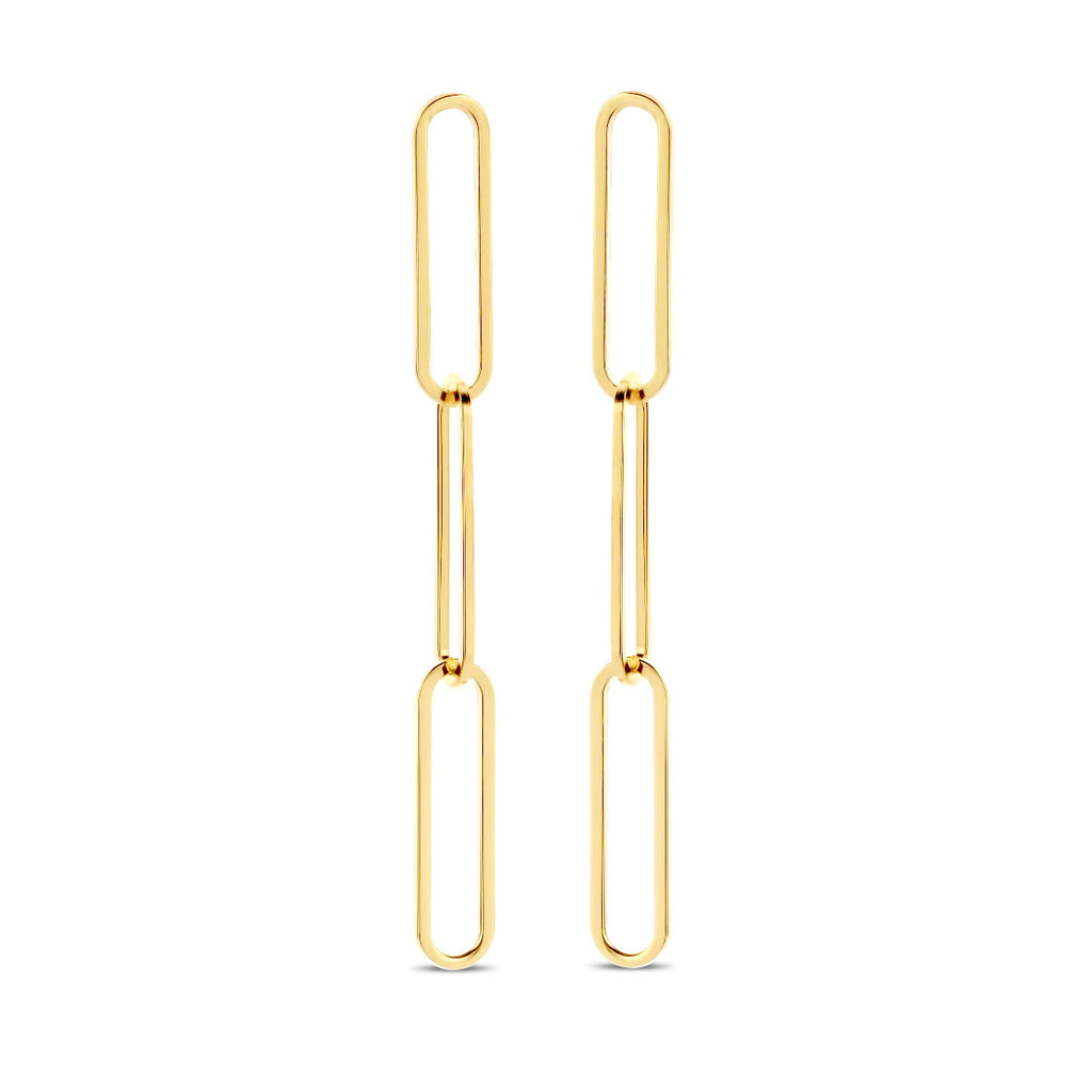 Boucle d'oreilles plaqué or Naiomy B1C11
