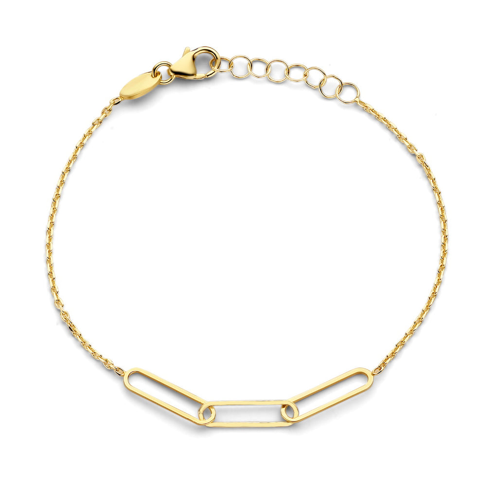 Bracelet plaqué or Naiomy B1C12