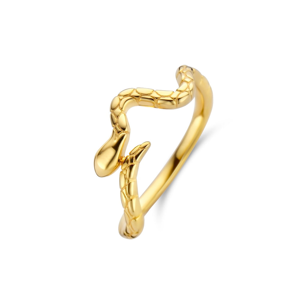 Bague plaqué or B1D04