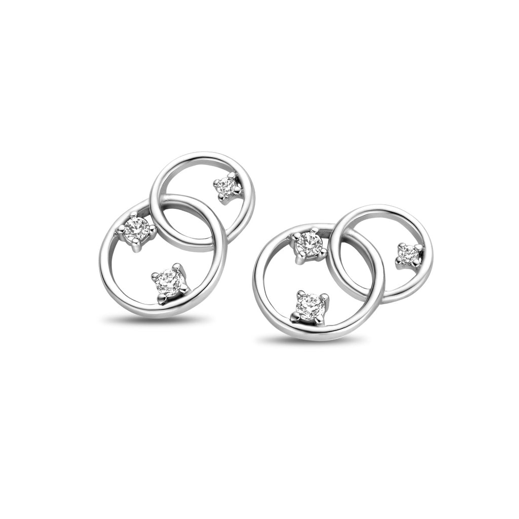 Boucle d'oreilles argent Naiomy B1G03