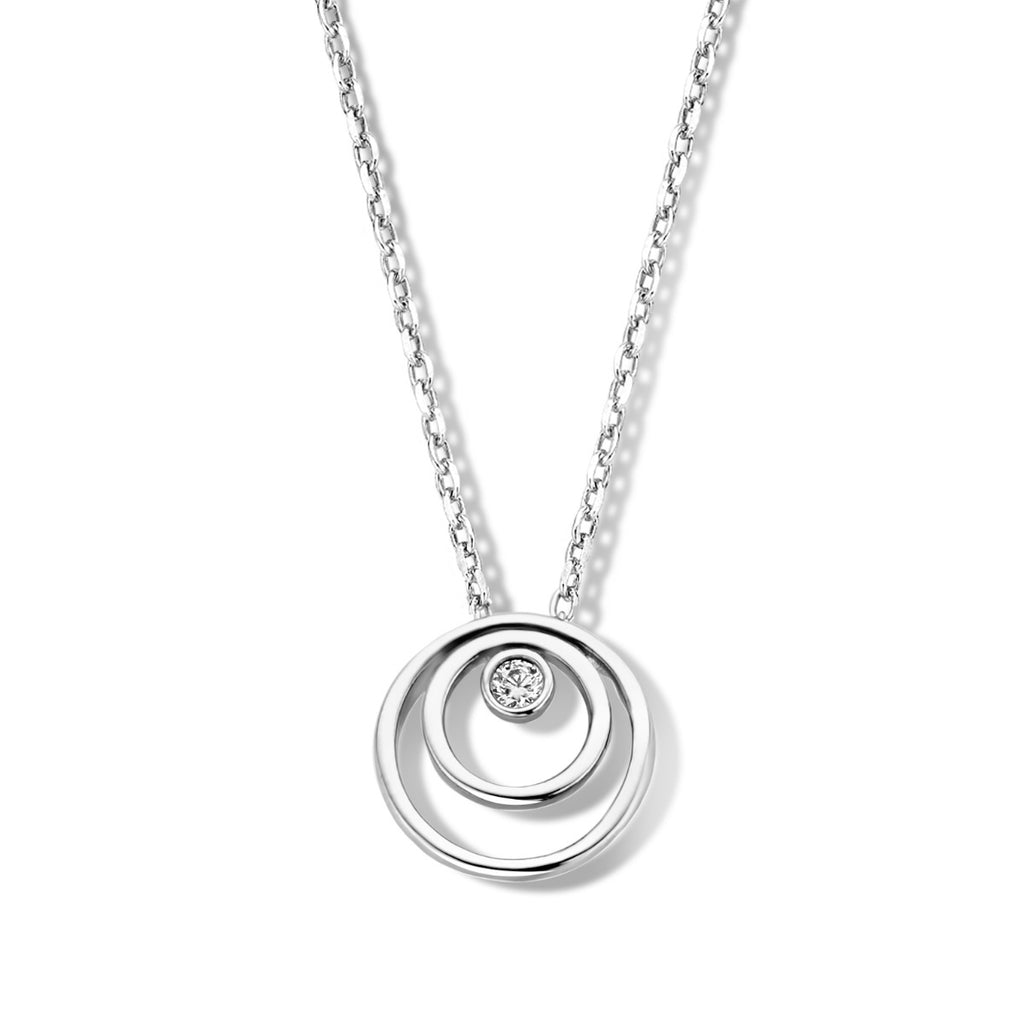 Collier argent B1H08
