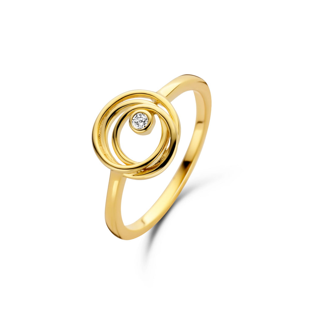 Bague plaqué or B1H10