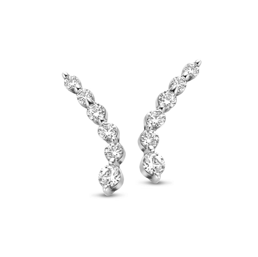Boucle d'oreilles argent Naiomy B1H16