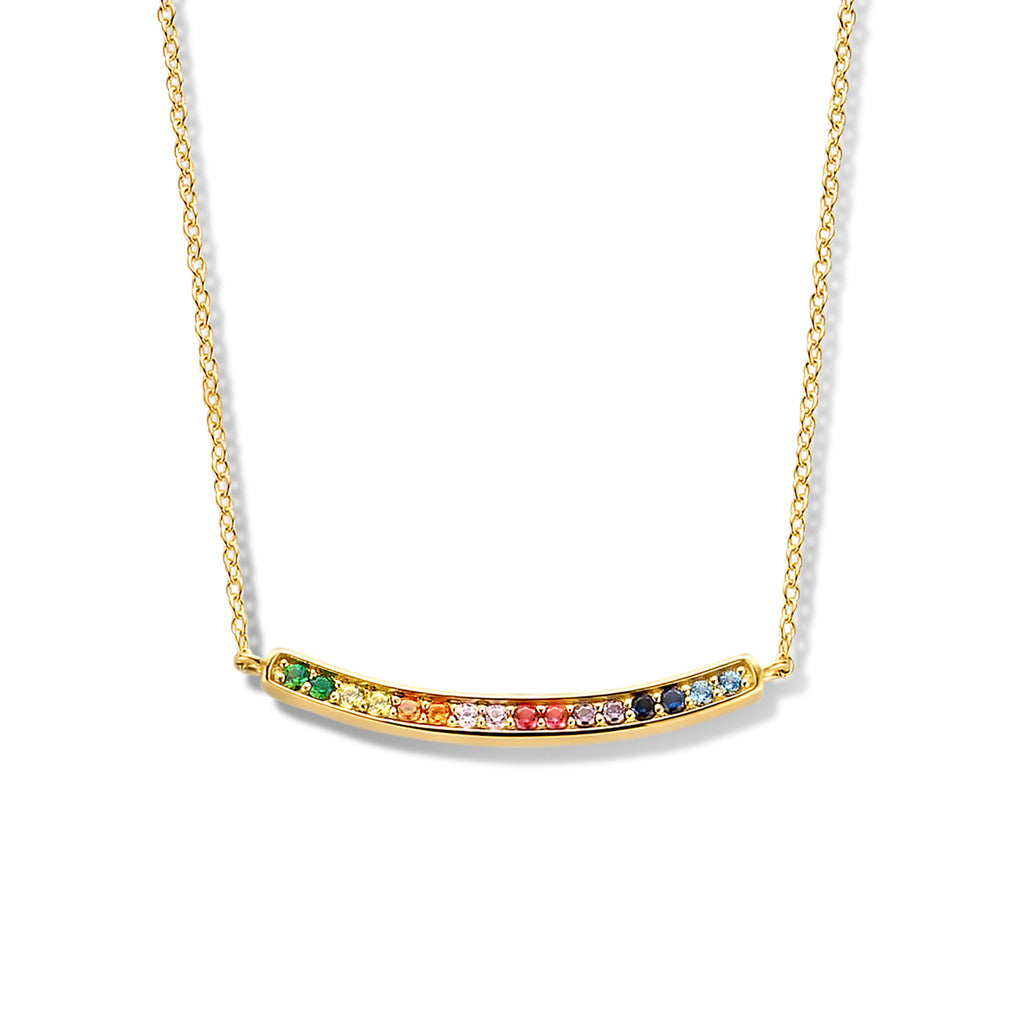 Collier plaqué or B1Q08