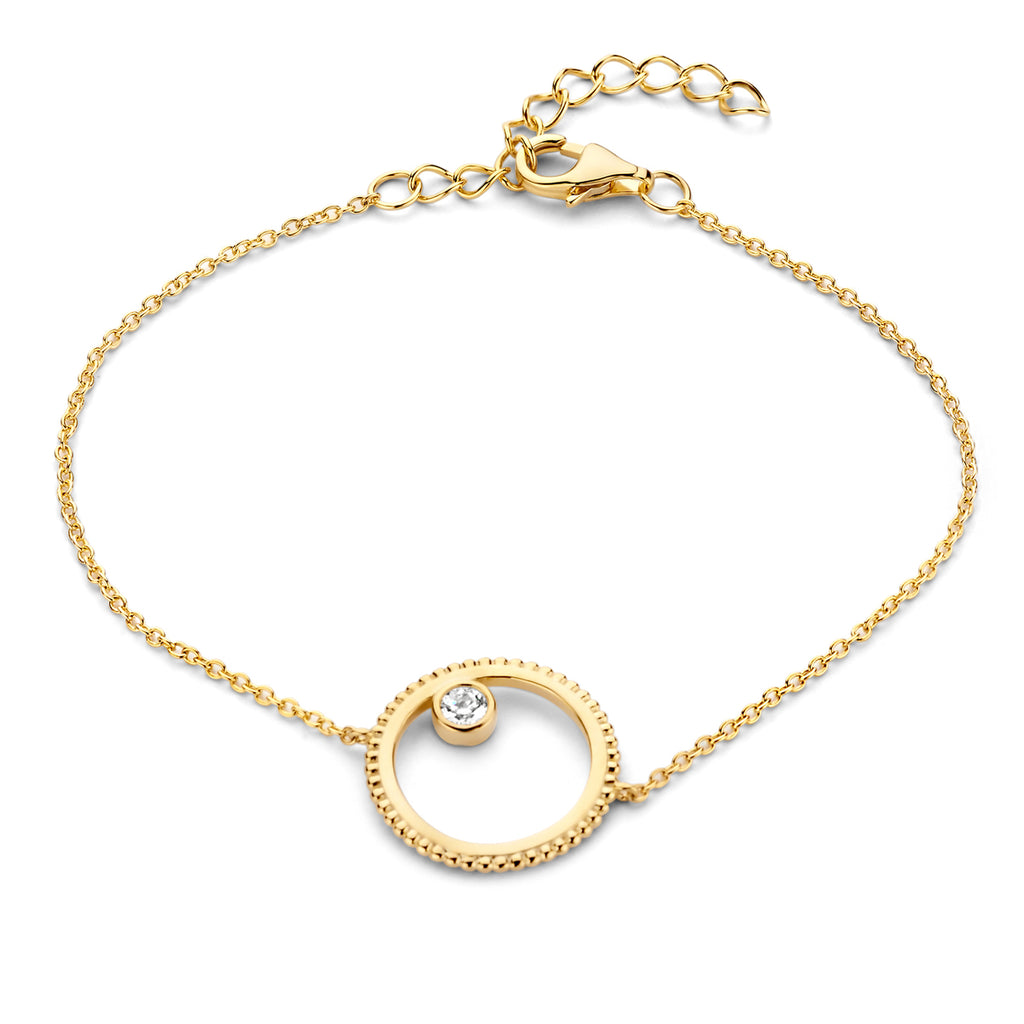Bracelet plaqué or B1S09