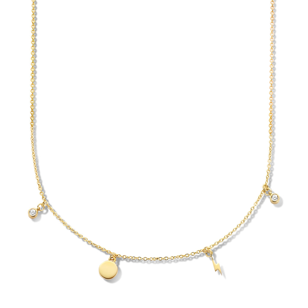 Collier plaqué or B1V04
