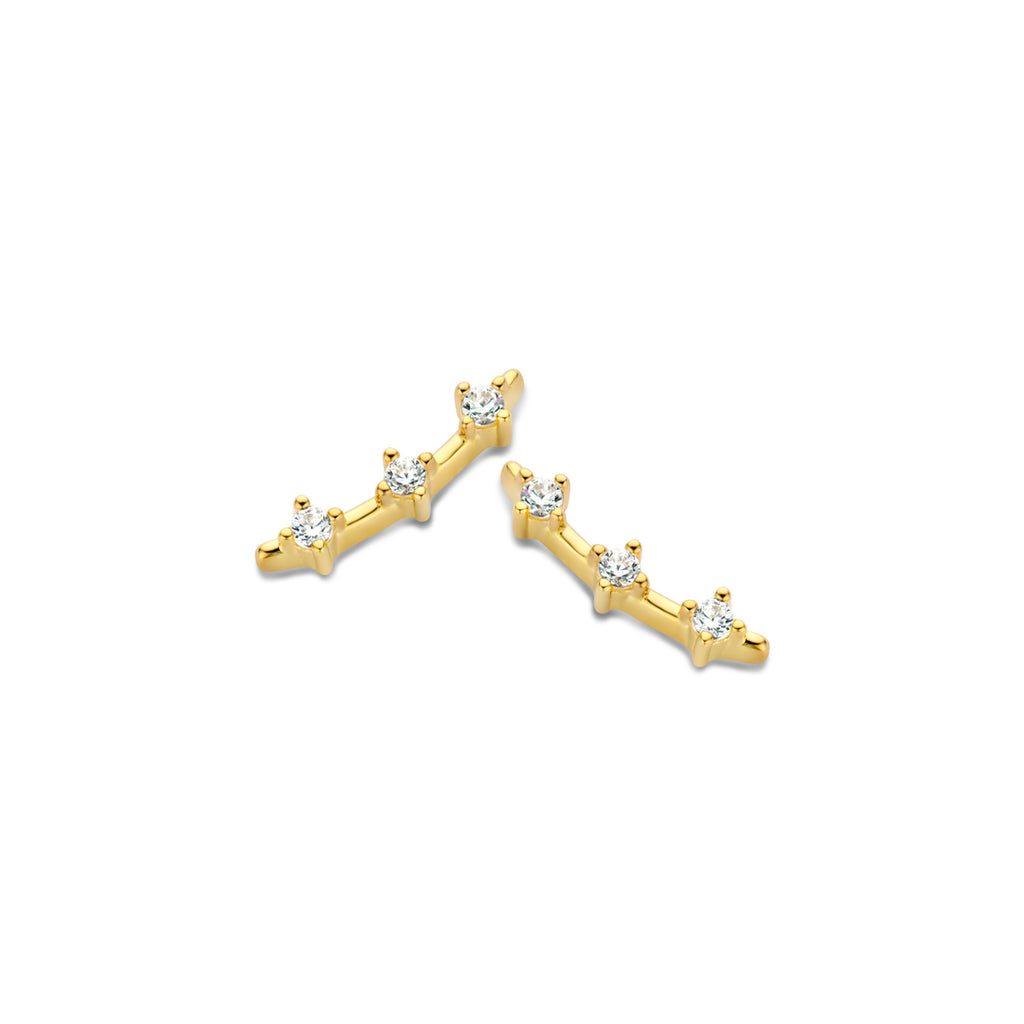Boucle d'oreilles plaqué or B2C62