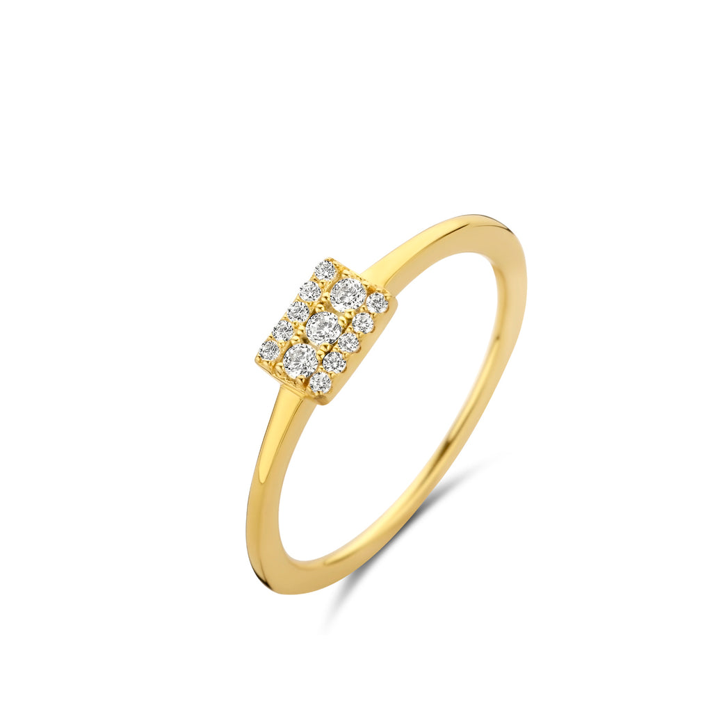 Bague plaqué or B2M53