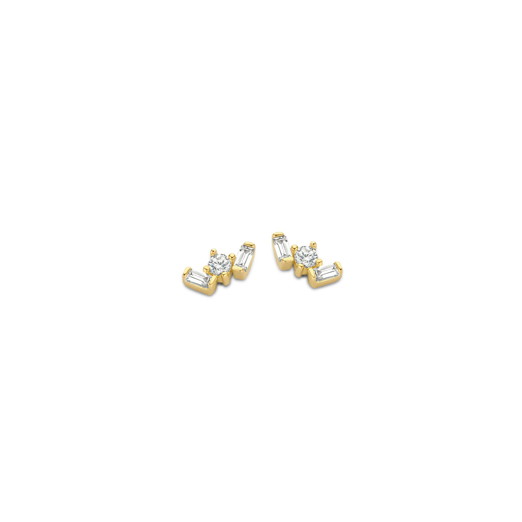 Boucle d'oreilles plaqué or B2M58