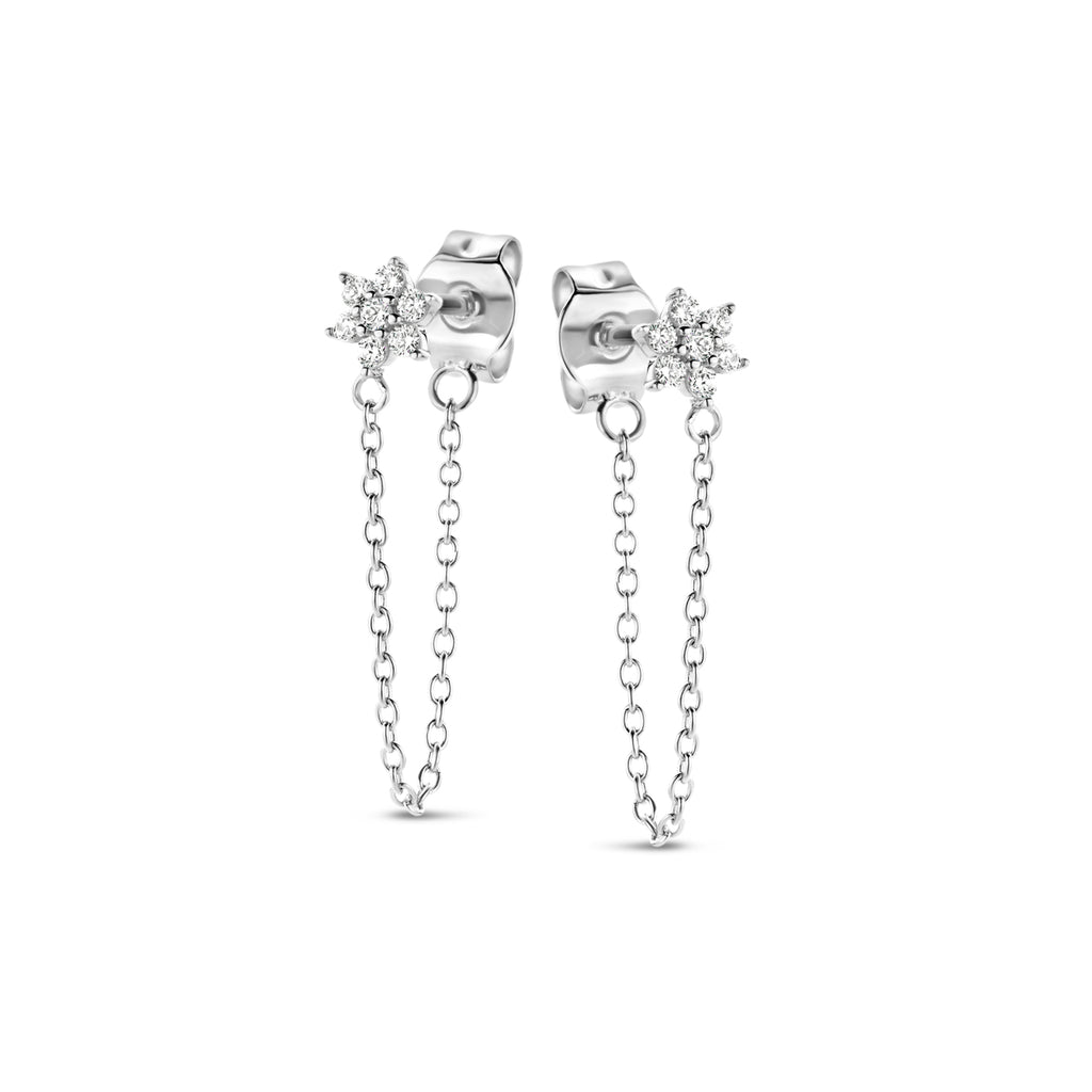 Boucle d'oreilles argent B2M62