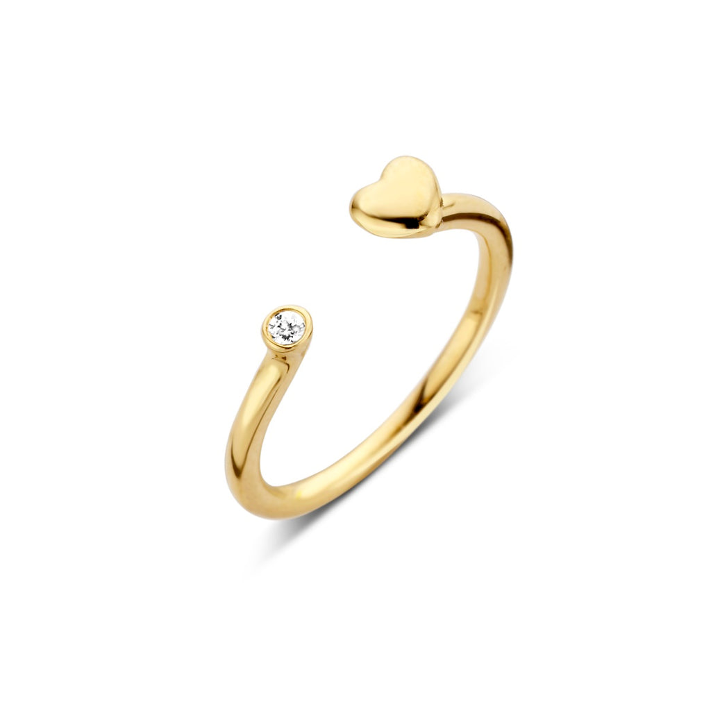 Bague plaqué or B8C05