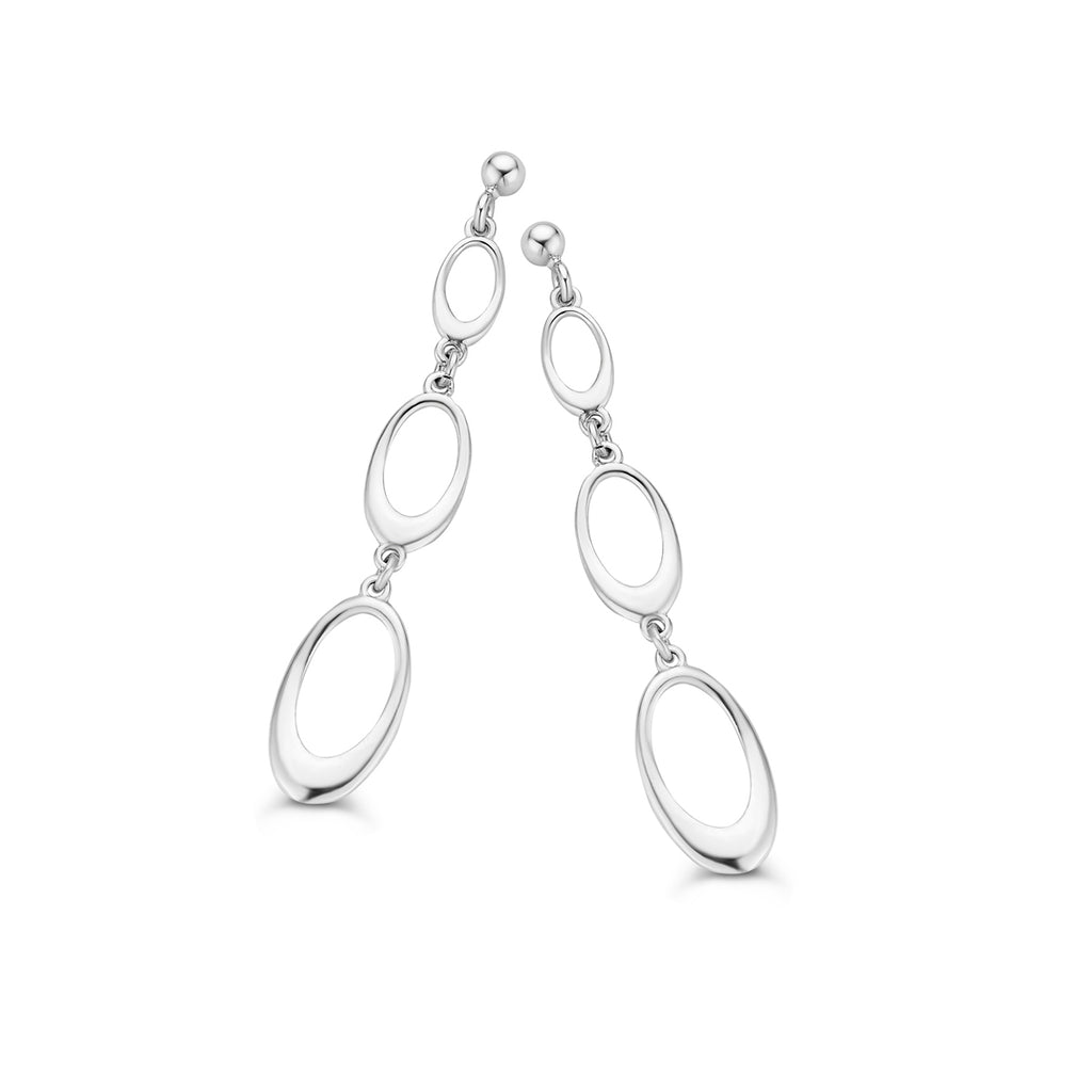 Boucle d'oreilles argent B9L02
