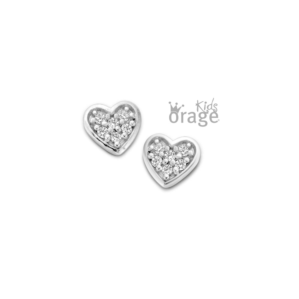 Boucle d'oreilles enfant argent K2544