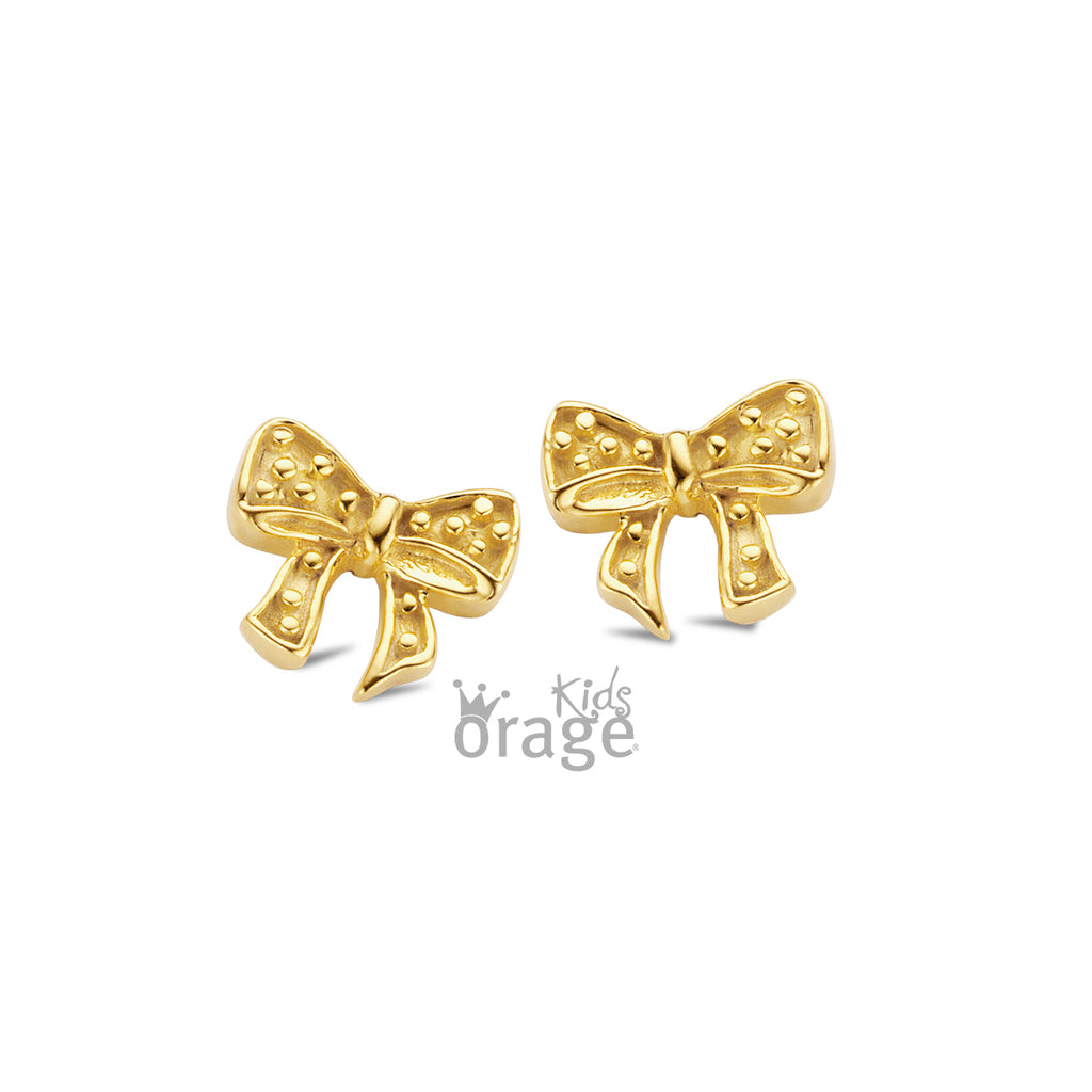 Boucle d'oreilles enfant plaqué or K1833