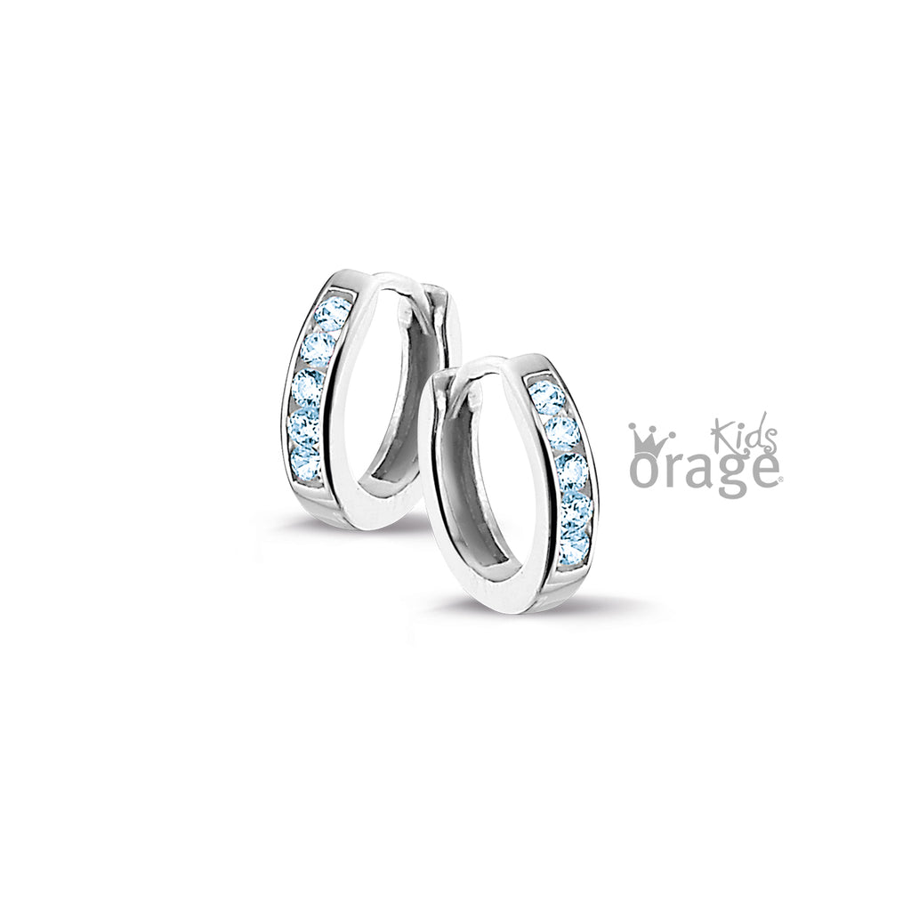 Boucle d'oreilles enfant argent K2219
