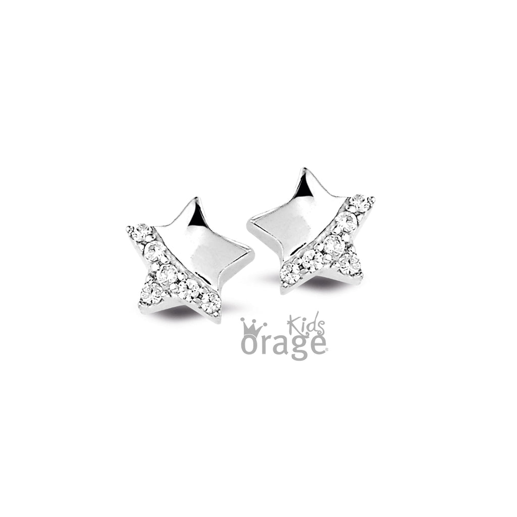 Boucle d'oreilles enfant argent K2642