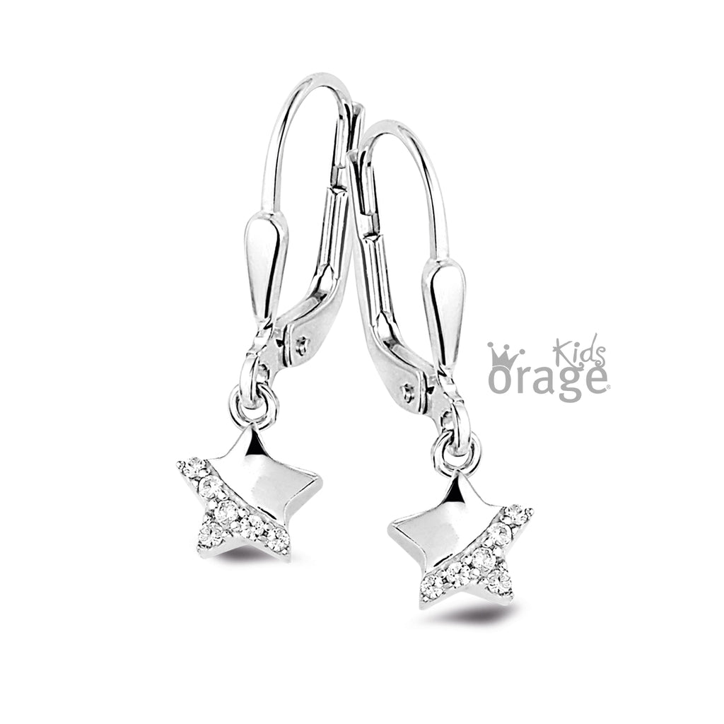 Boucle d'oreilles enfant argent K2354
