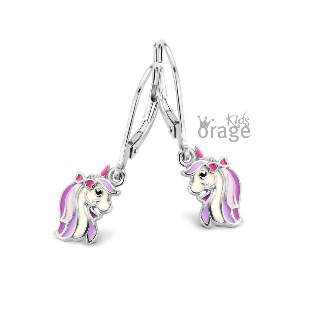Boucle d'oreilles enfant argent K2358